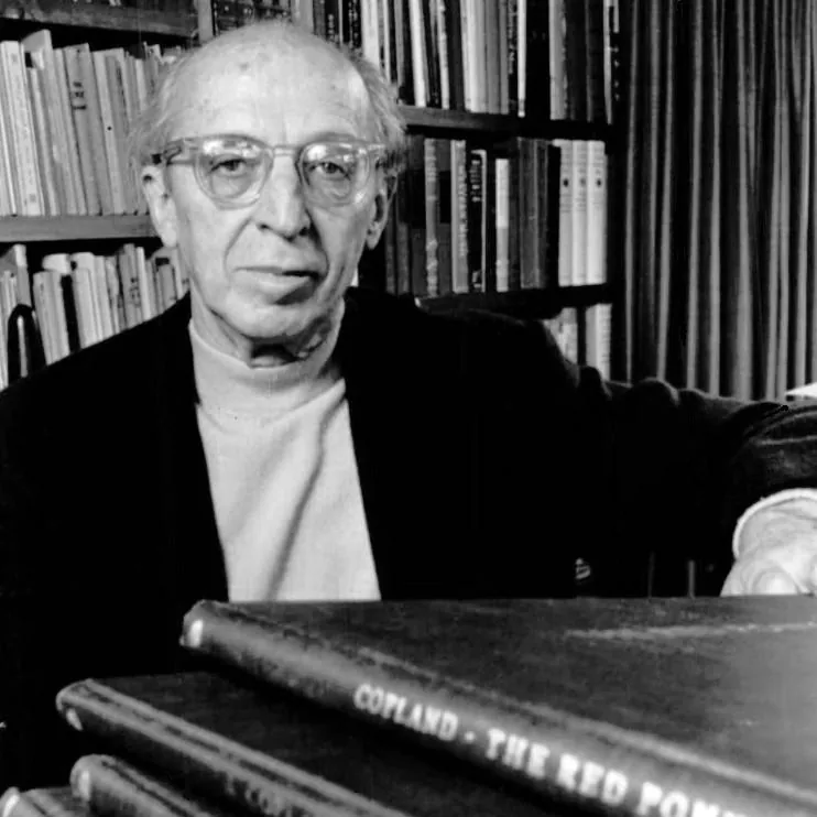 Portrait of Aaron Copland