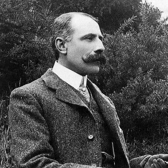 Portrait of Edward Elgar