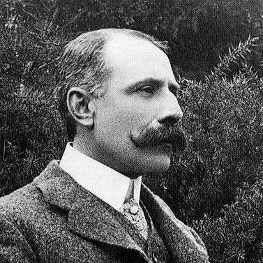Portrait of Edward Elgar
